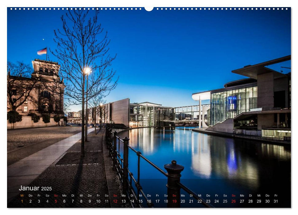 Berlin - im Fokus (CALVENDO Premium Wandkalender 2025)