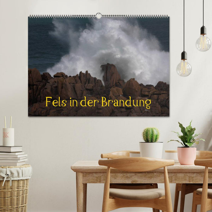 Fels in der Brandung (CALVENDO Wandkalender 2025)