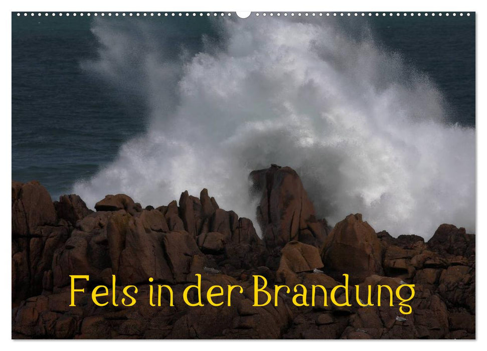 Fels in der Brandung (CALVENDO Wandkalender 2025)