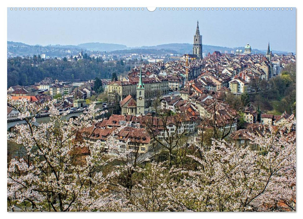 Grüezi . Landschaften in der Schweiz (CALVENDO Premium Wandkalender 2025)