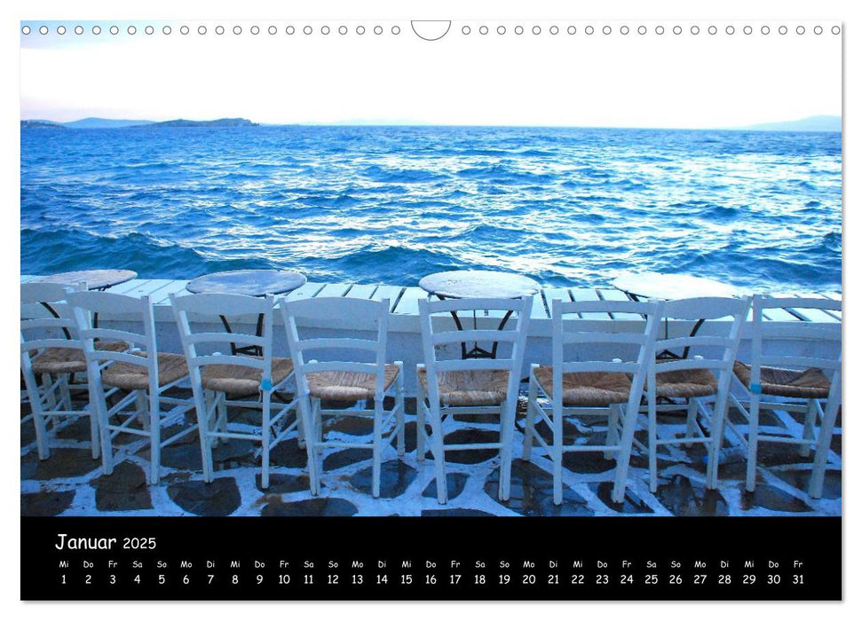 Mykonos - Stille Ecken (CALVENDO Wandkalender 2025)