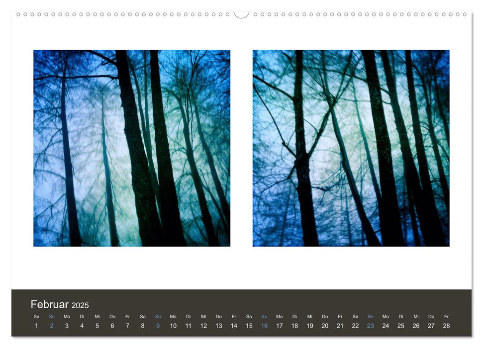 NATUR im Doppel 2025 (CALVENDO Premium Wandkalender 2025)