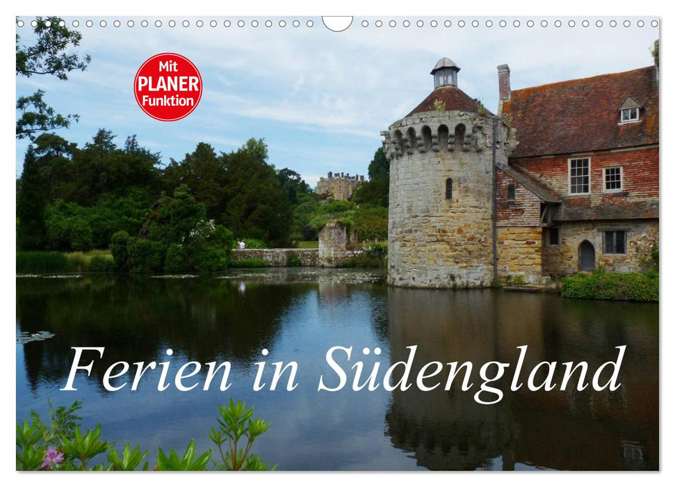 Ferien in Südengland (CALVENDO Wandkalender 2025)