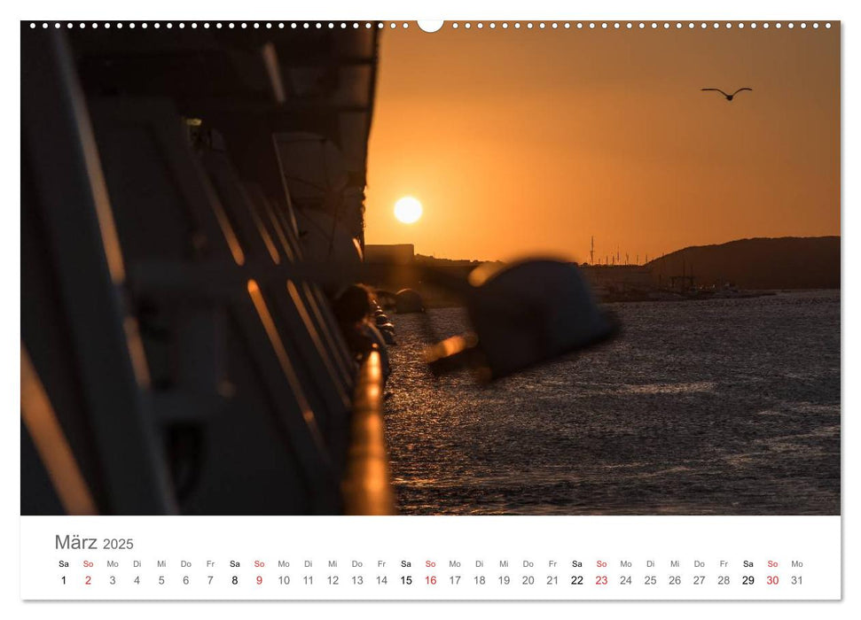 Kreuzfahrten 2025 (CALVENDO Premium Wandkalender 2025)