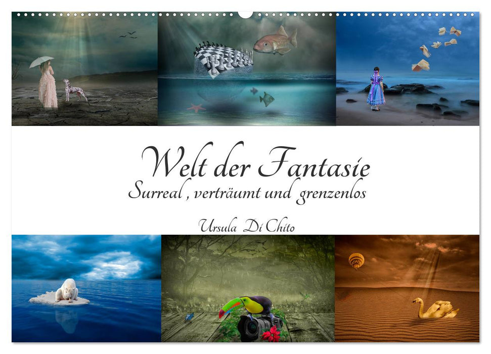 Welt der Fantasie - Surreal, verträumt und grenzenlos (CALVENDO Wandkalender 2025)