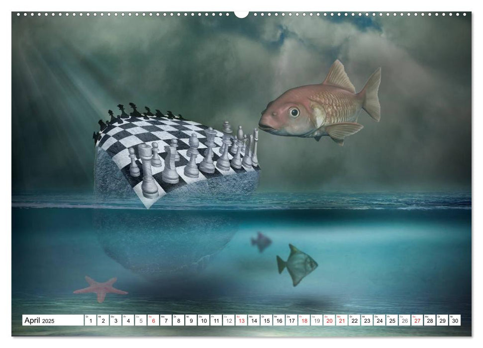 Welt der Fantasie - Surreal, verträumt und grenzenlos (CALVENDO Wandkalender 2025)