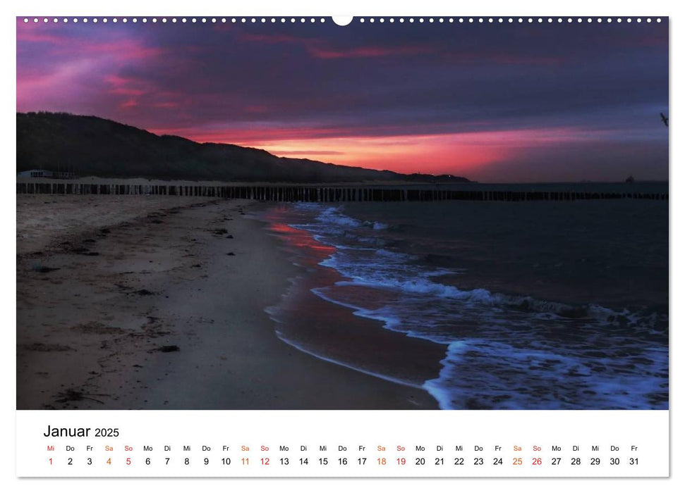 Wieder an der Nordsee (CALVENDO Premium Wandkalender 2025)