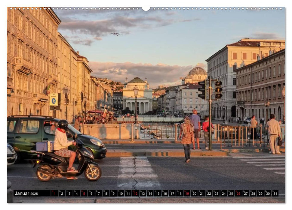 Triest und seine Riviera (CALVENDO Premium Wandkalender 2025)