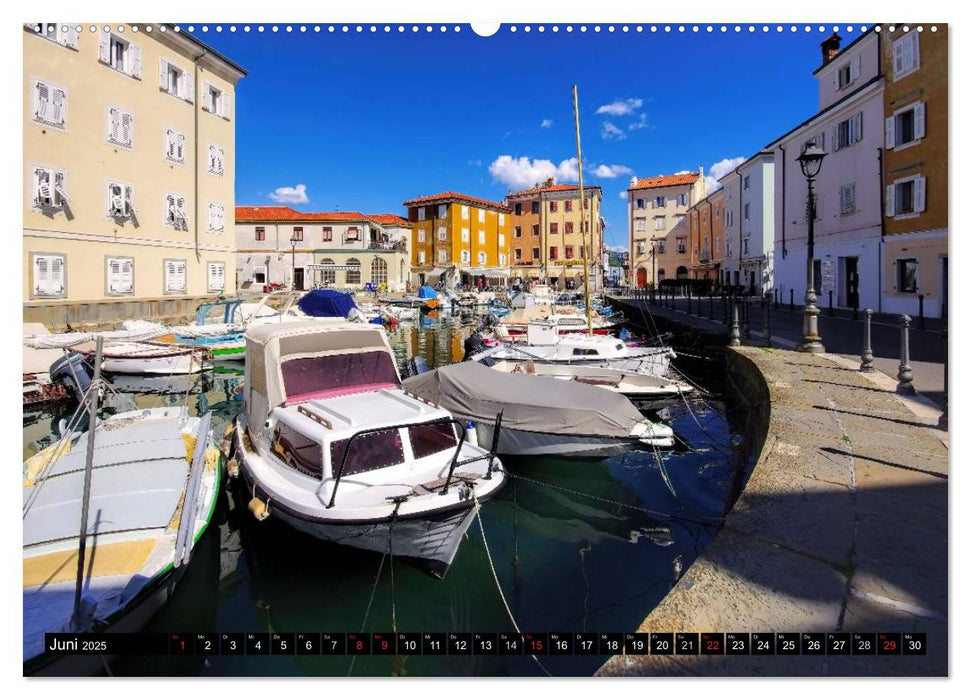 Triest und seine Riviera (CALVENDO Premium Wandkalender 2025)