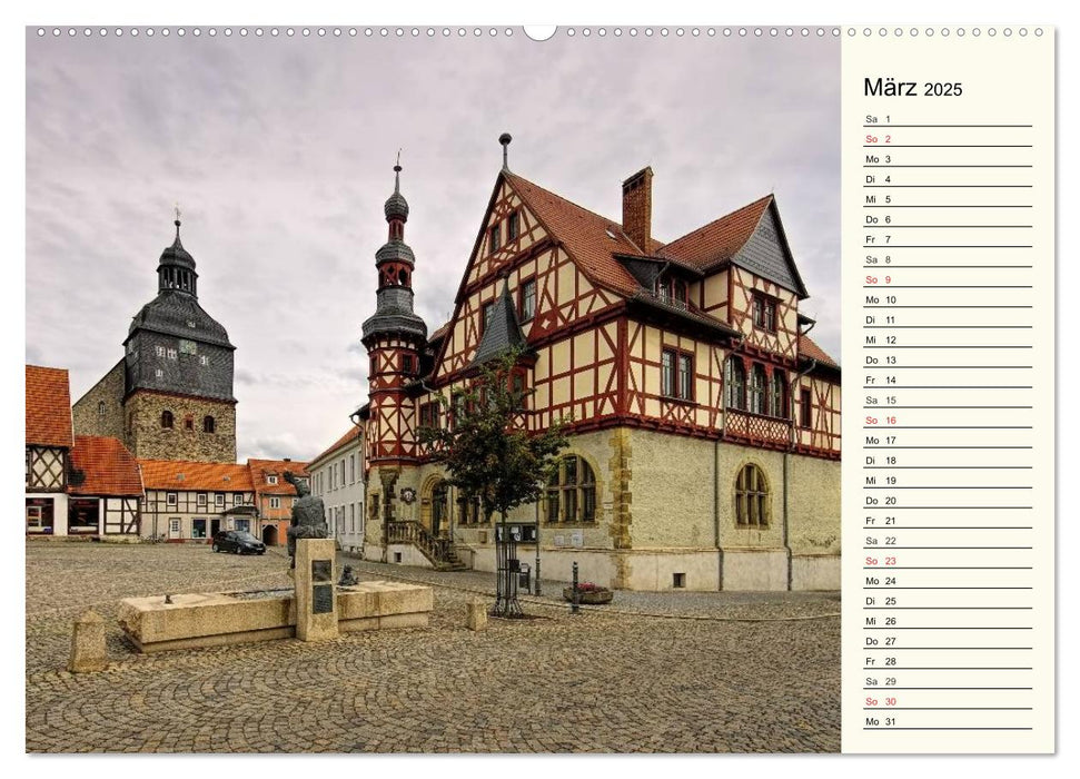 Der Harz - Schönstes Mittelgebirge Deutschlands (CALVENDO Premium Wandkalender 2025)