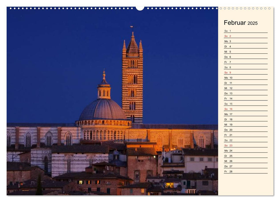 Toskana – Traumlandschaft in Italien (CALVENDO Premium Wandkalender 2025)