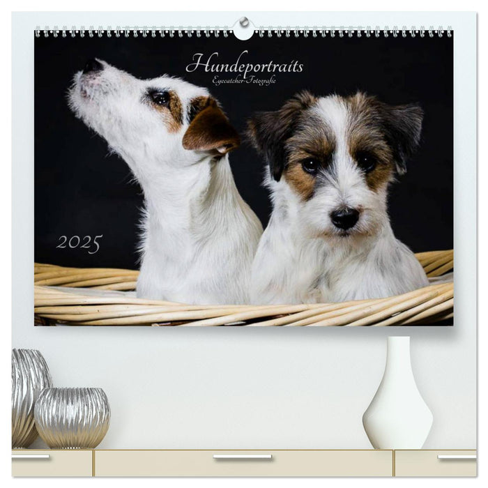 Hundeportraits Eyecatcher-Fotografie (CALVENDO Premium Wandkalender 2025)