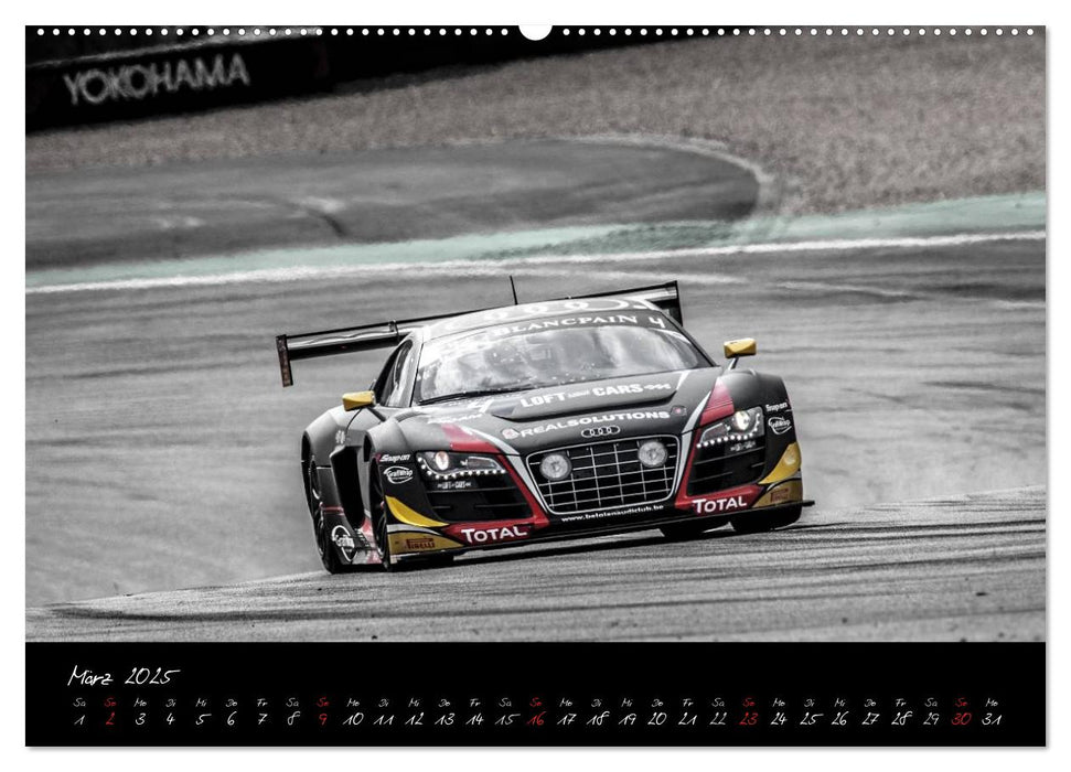 EMOTIONS ON THE GRID - Blancpain Endurance Series Nürburgring (CALVENDO Premium Wandkalender 2025)