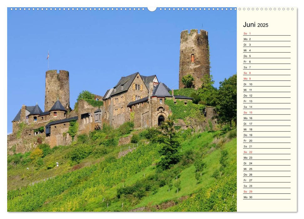 Entlang der Mosel (CALVENDO Premium Wandkalender 2025)