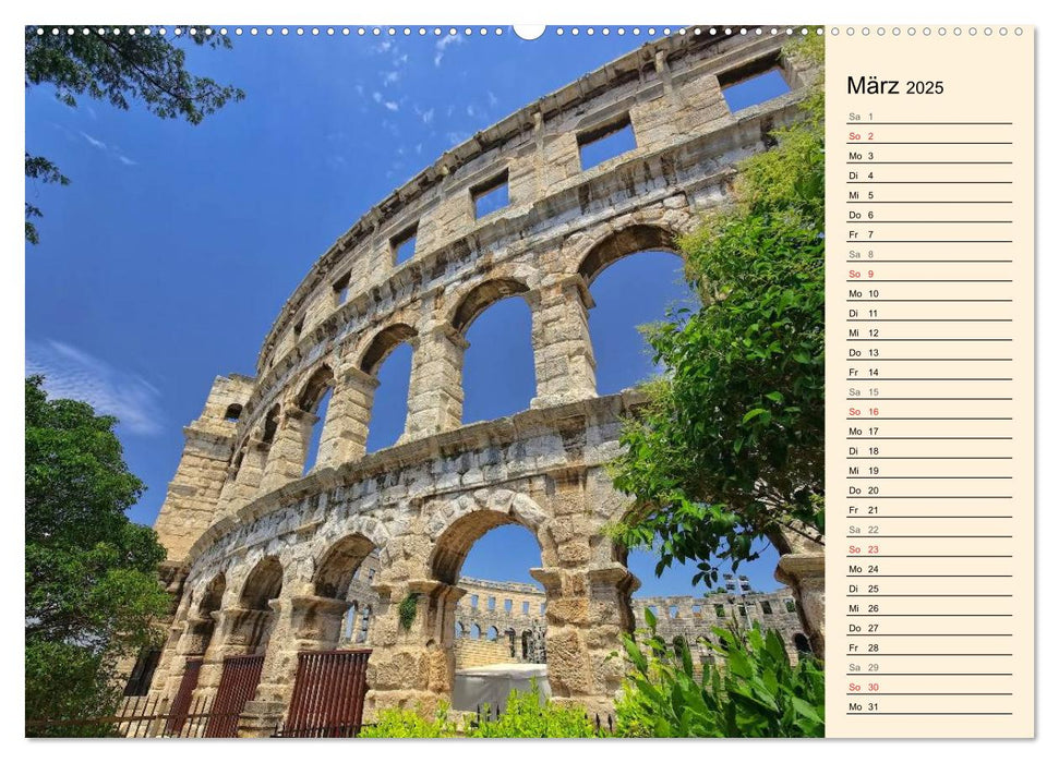 Istrien (CALVENDO Premium Wandkalender 2025)