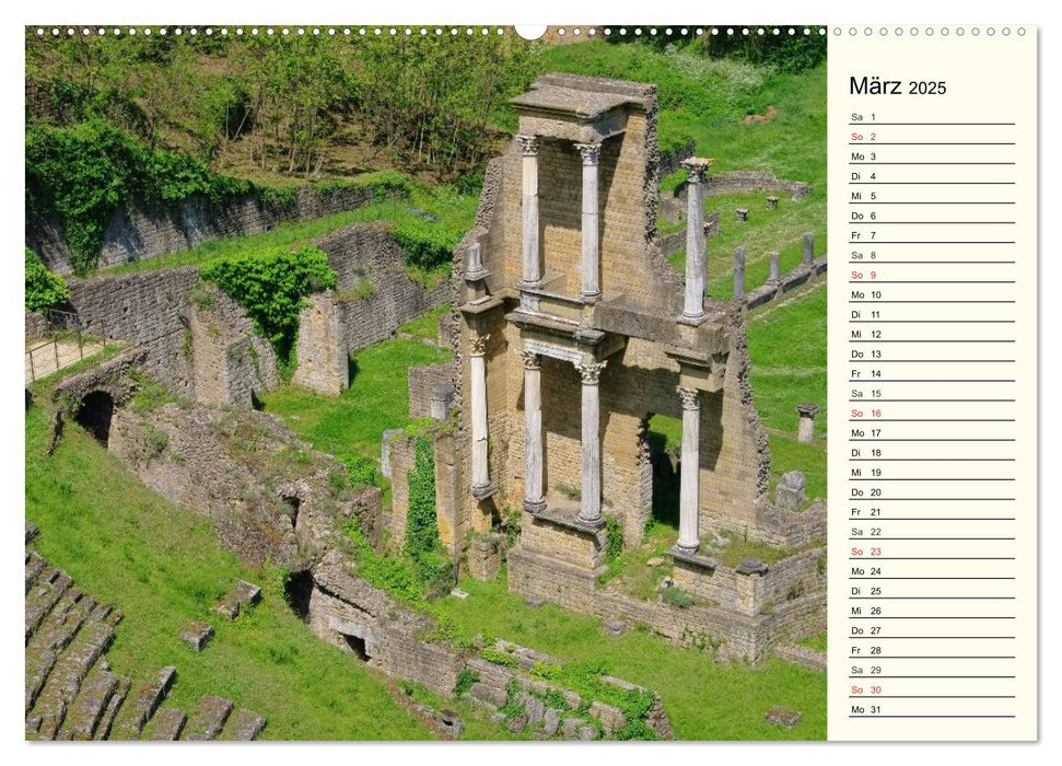 Römische Bauwerke in Europa (CALVENDO Premium Wandkalender 2025)