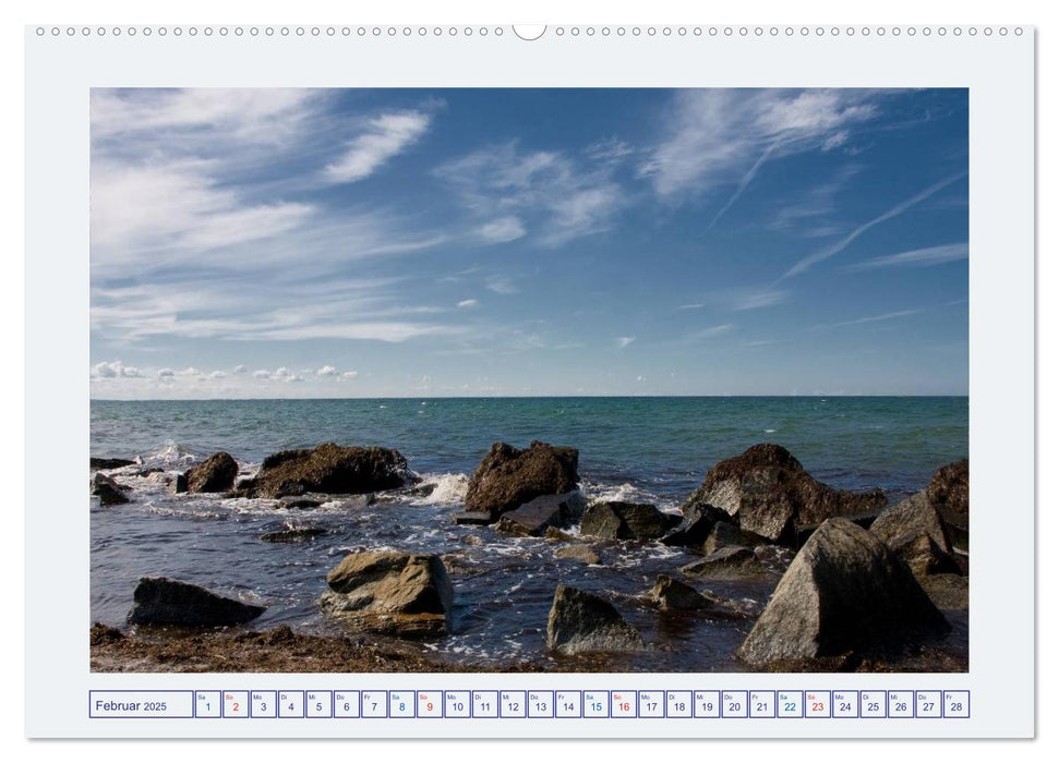 Inselhüpfen entlang der Ostsee (CALVENDO Premium Wandkalender 2025)