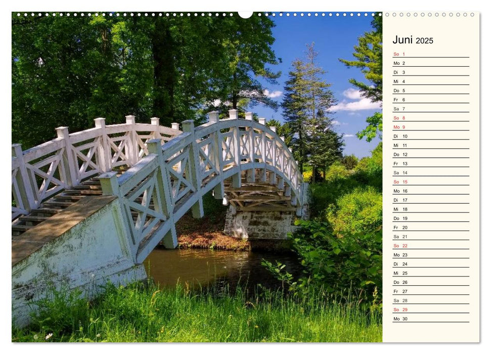 Spaziergang durch den Wörlitzer Park (CALVENDO Premium Wandkalender 2025)