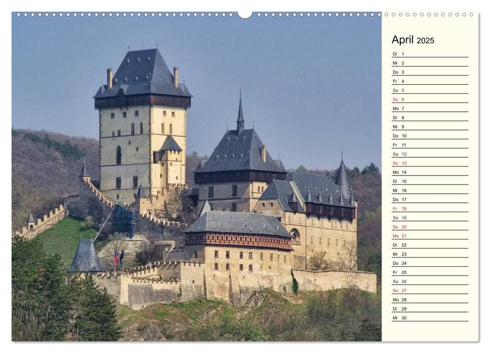 Tschechien (CALVENDO Premium Wandkalender 2025)