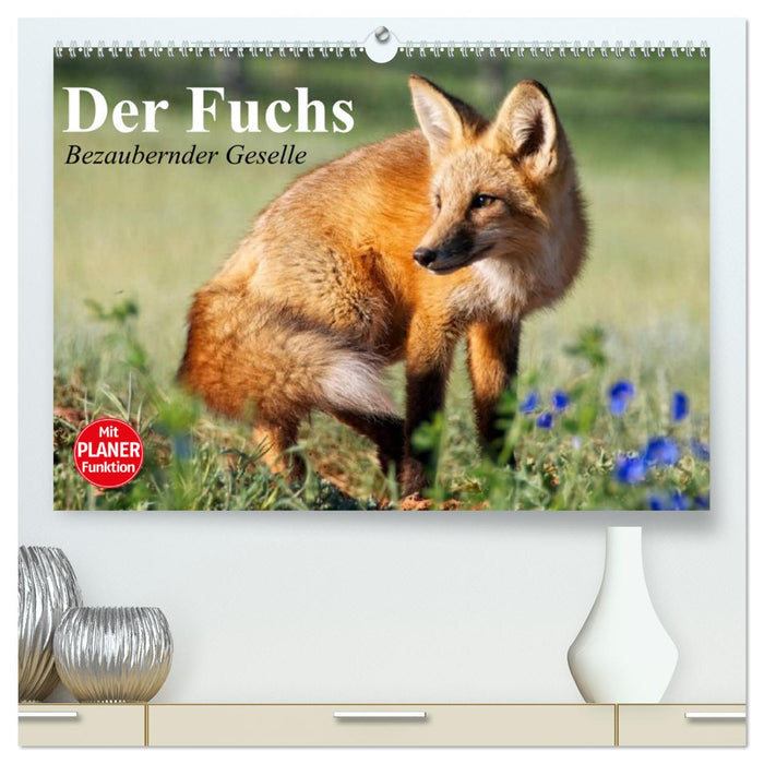 Der Fuchs. Bezaubernder Geselle (CALVENDO Premium Wandkalender 2025)