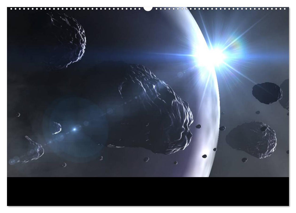 Ein Blick ins Universum - cglightNings digitale Welten (CALVENDO Wandkalender 2025)