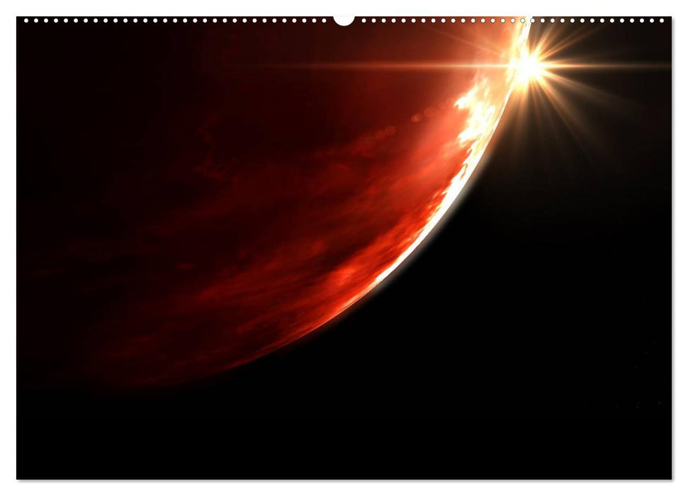 Ein Blick ins Universum - cglightNings digitale Welten (CALVENDO Wandkalender 2025)