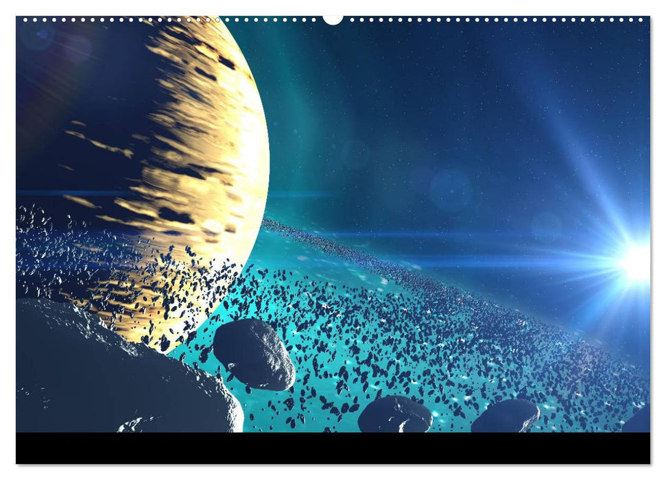 Ein Blick ins Universum - cglightNings digitale Welten (CALVENDO Wandkalender 2025)