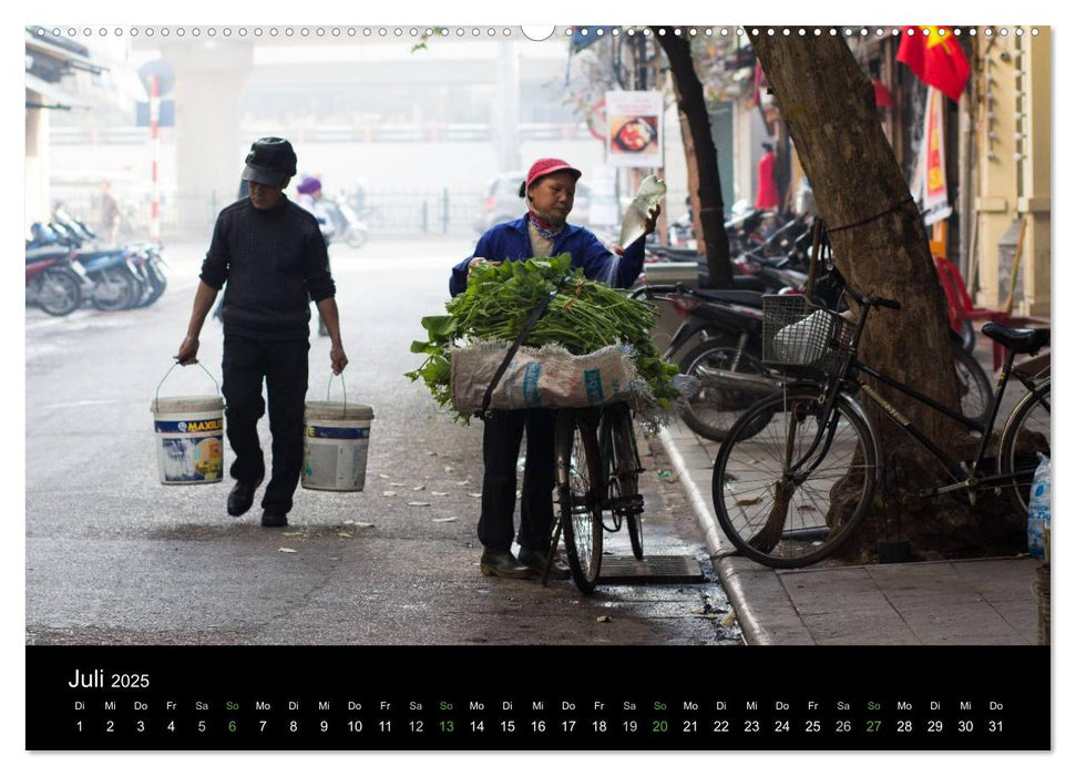 Märkte in Vietnam (CALVENDO Premium Wandkalender 2025)