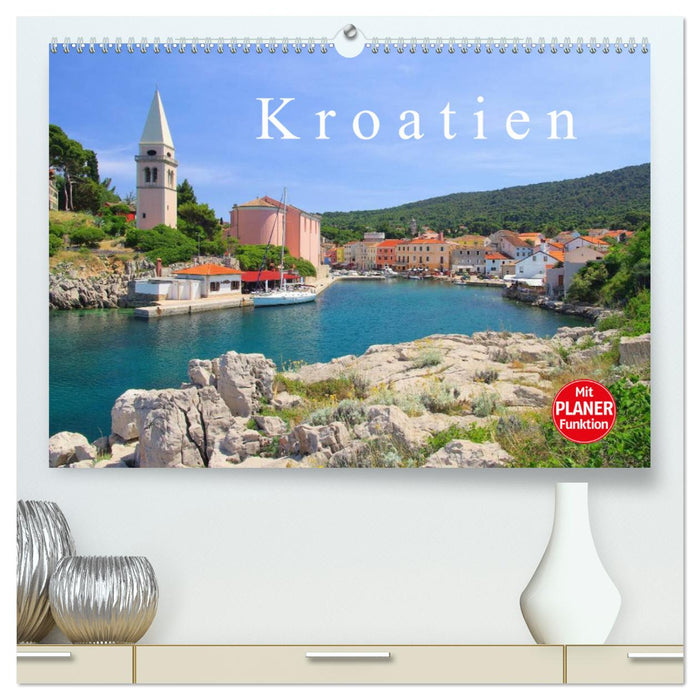 Kroatien (CALVENDO Premium Wandkalender 2025)