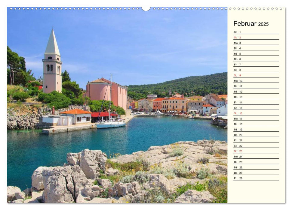 Kroatien (CALVENDO Premium Wandkalender 2025)