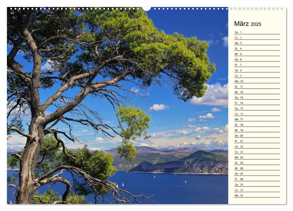 Kroatien (CALVENDO Premium Wandkalender 2025)