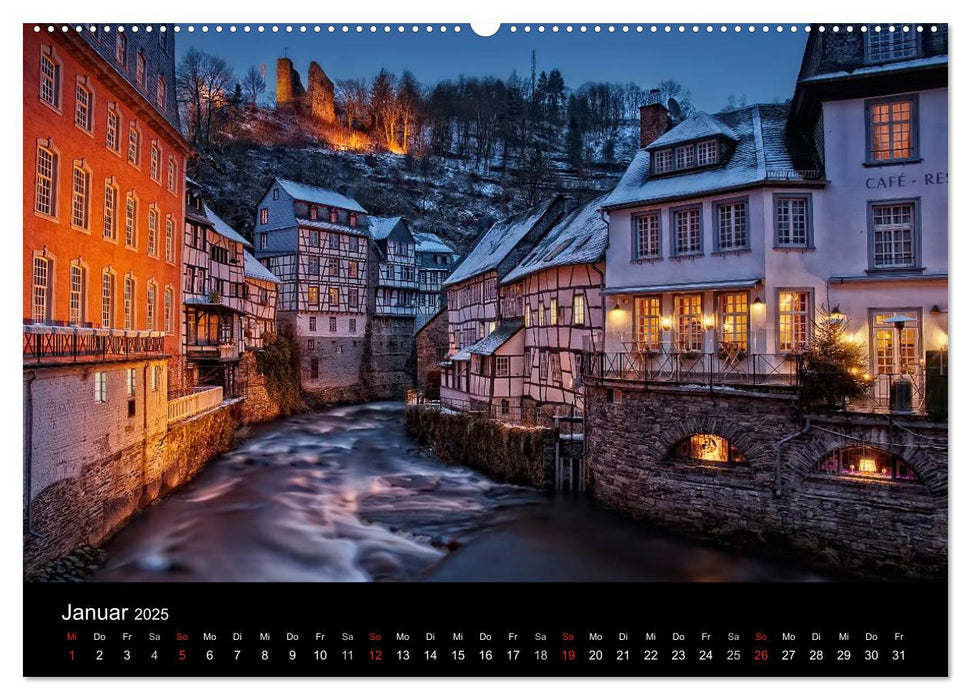 Nächtliche Städte (CALVENDO Premium Wandkalender 2025)