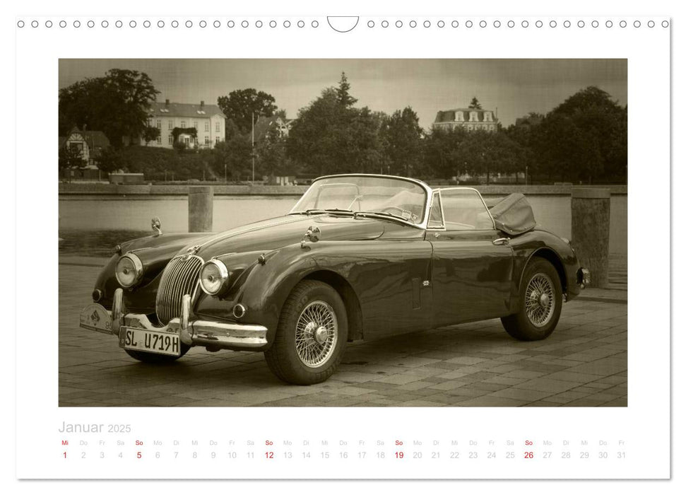 Der Oldtimer - geliebt und vergessen (CALVENDO Wandkalender 2025)