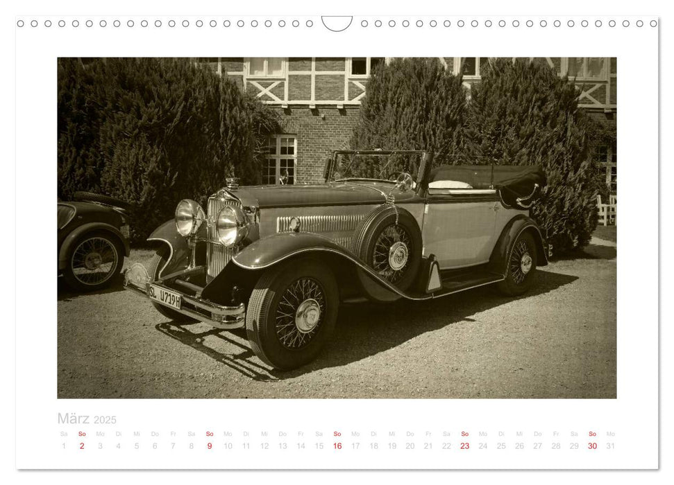 Der Oldtimer - geliebt und vergessen (CALVENDO Wandkalender 2025)