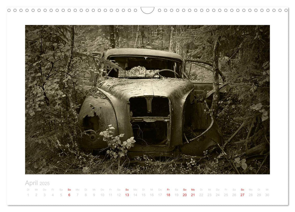 Der Oldtimer - geliebt und vergessen (CALVENDO Wandkalender 2025)