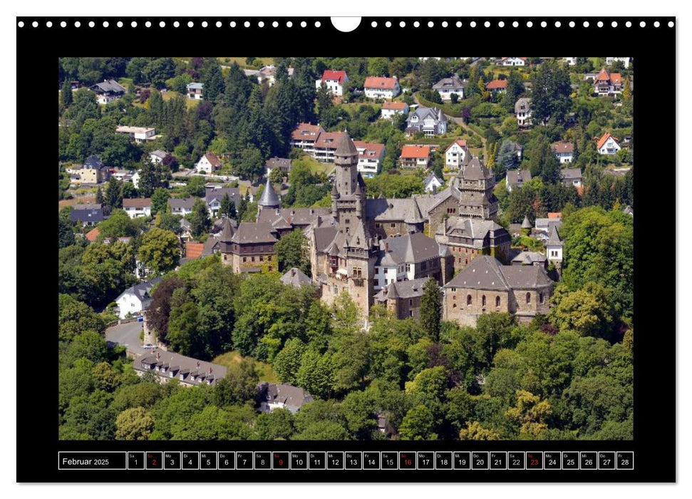 Deutschland aus der Vogelperspektive (CALVENDO Wandkalender 2025)