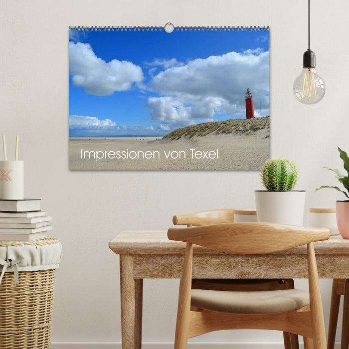 Impressionen von Texel (CALVENDO Wandkalender 2025)