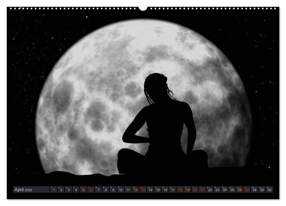 Sonne und Mond - faszinierend und anziehend (CALVENDO Wandkalender 2025)