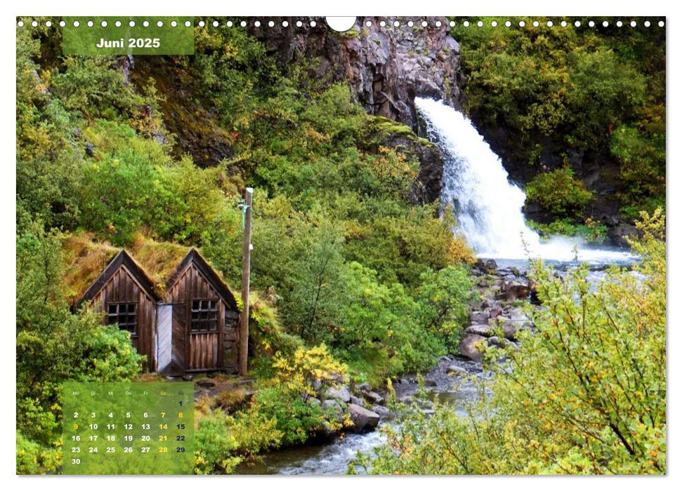 Naturwunder Wasserfälle (CALVENDO Wandkalender 2025)