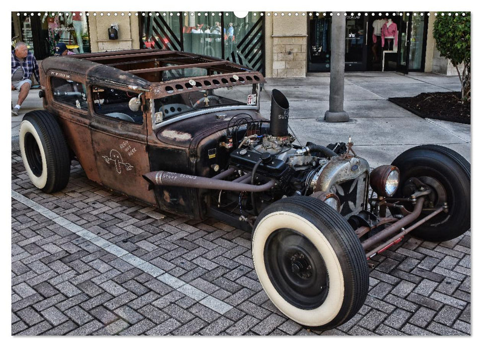 American Hot Rod (CALVENDO Premium Wandkalender 2025)