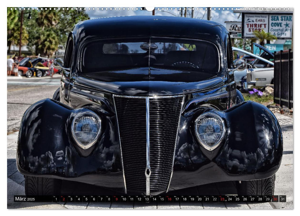 American Hot Rod (CALVENDO Premium Wandkalender 2025)