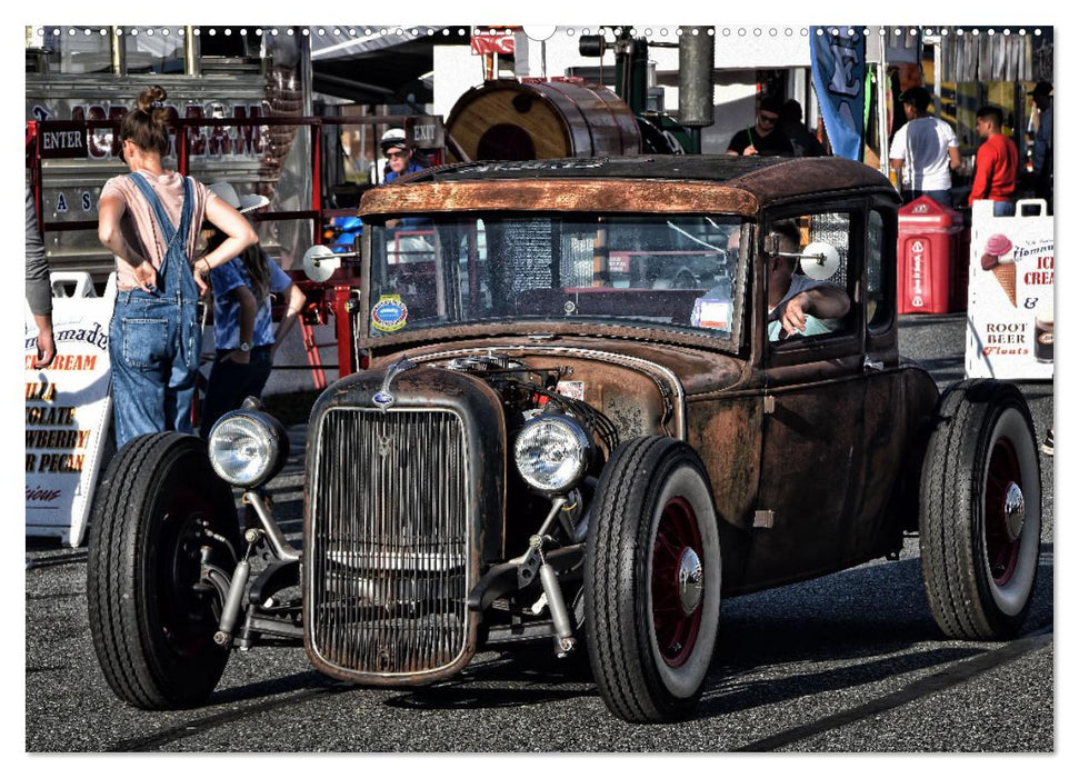 American Hot Rod (CALVENDO Premium Wandkalender 2025)