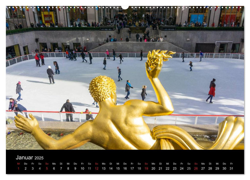 Herbst in New York (CALVENDO Premium Wandkalender 2025)