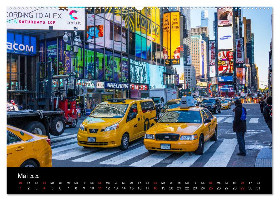 Herbst in New York (CALVENDO Premium Wandkalender 2025)