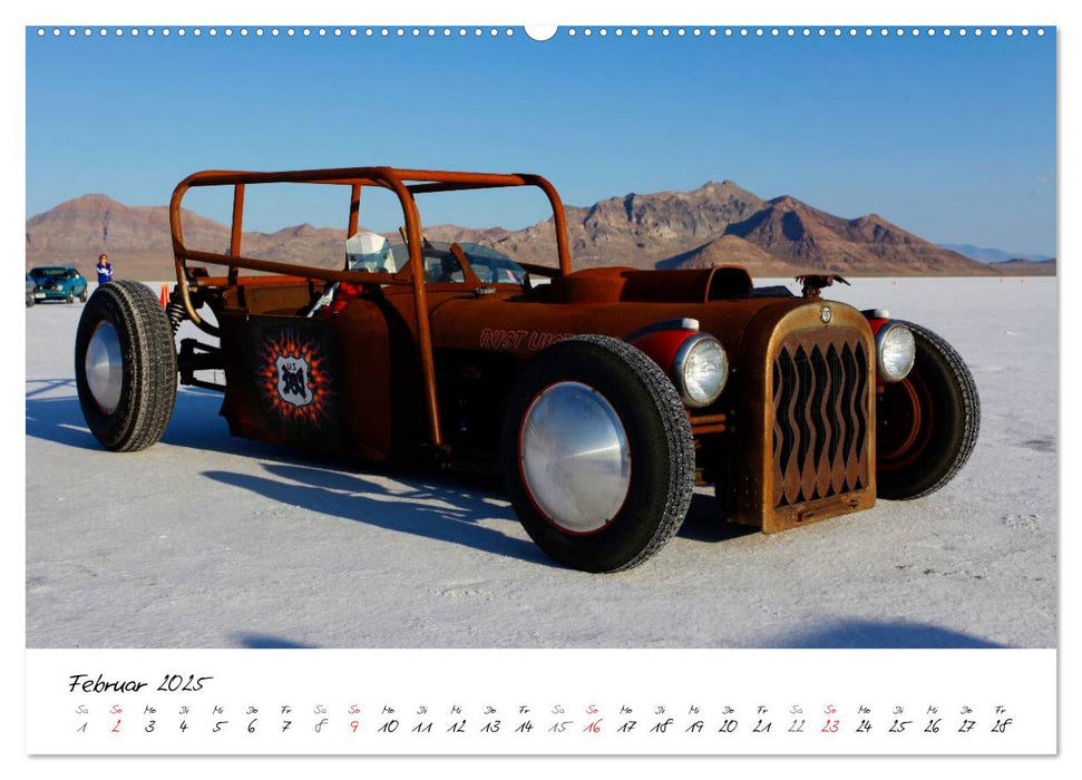 Die Welt der Rekorde - Bonneville Speedway (CALVENDO Premium Wandkalender 2025)