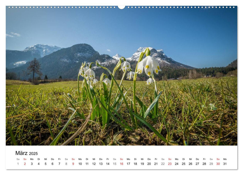 Salzburger Saalachtal - unterwegs im Pinzgau (CALVENDO Premium Wandkalender 2025)