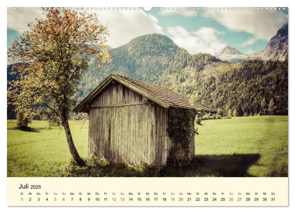 Das Saalachtal - Herz des Pinzgau (CALVENDO Premium Wandkalender 2025)