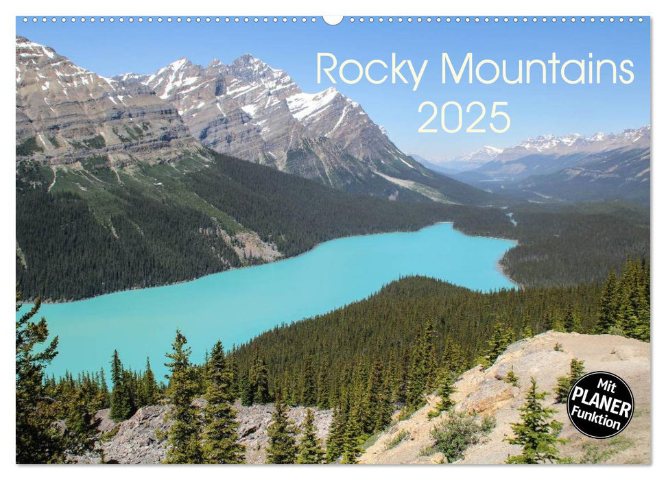 Rocky Mountains 2025 (CALVENDO Wandkalender 2025)