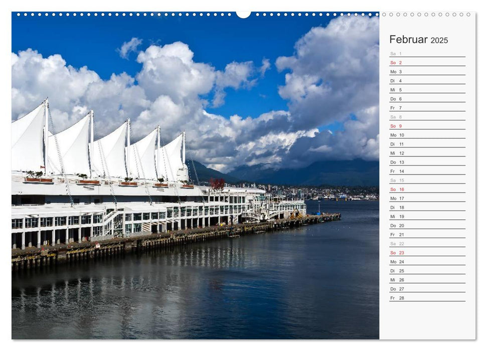 Vancouver Perspektiven (CALVENDO Wandkalender 2025)