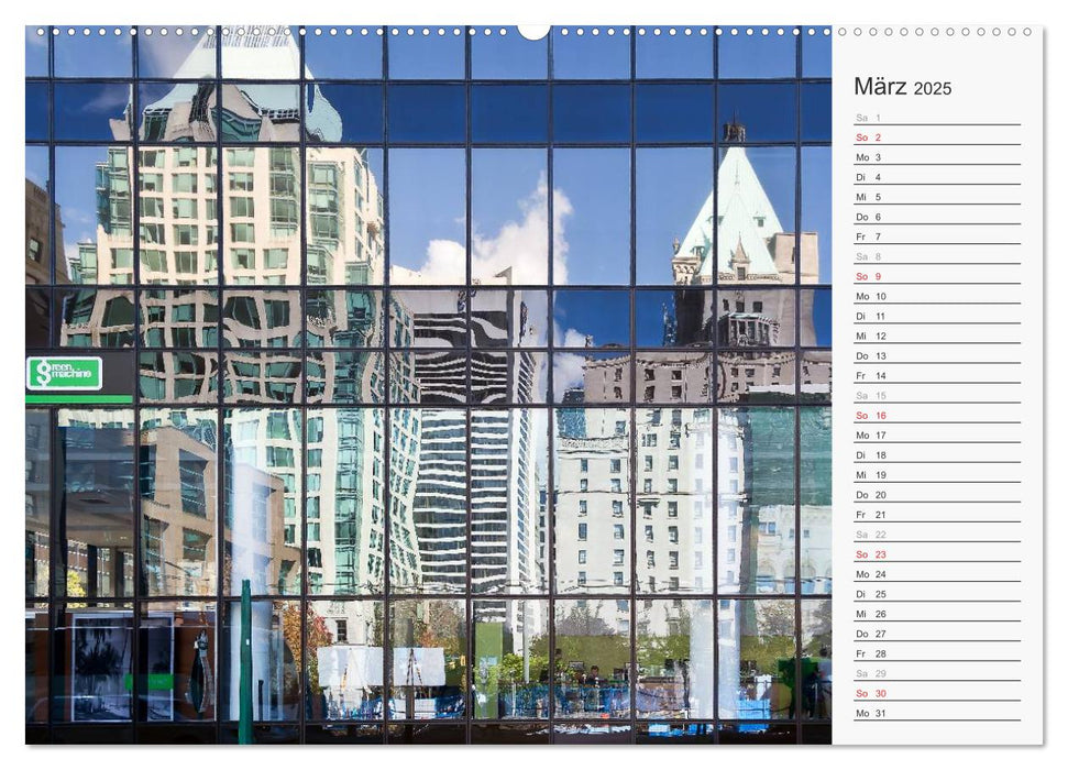 Vancouver Perspektiven (CALVENDO Wandkalender 2025)